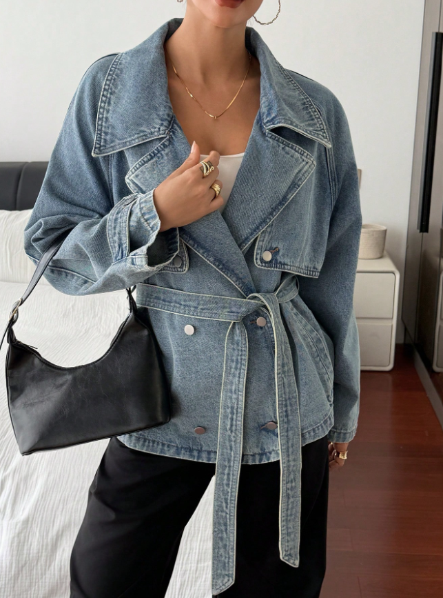 Casual Denim Jacket - Afbeelding 6